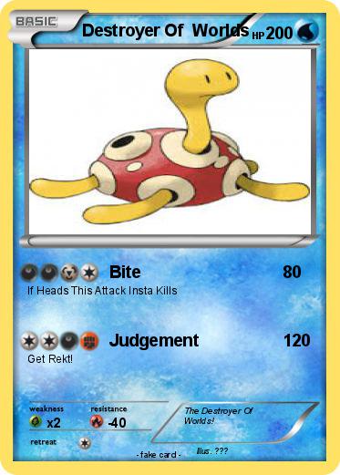 Pokemon Destroyer Of  Worlds