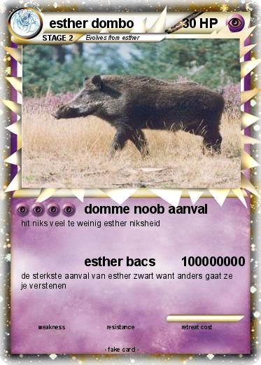 Pokemon esther dombo