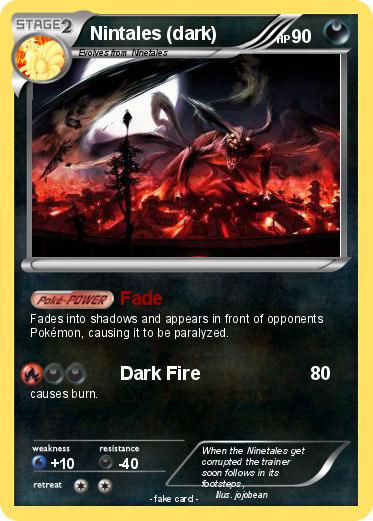Pokemon Nintales (dark)