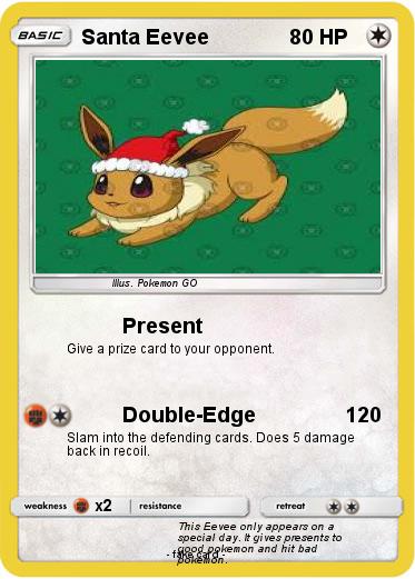 Pokemon Santa Eevee