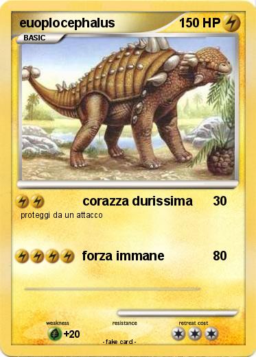 Pokemon euoplocephalus