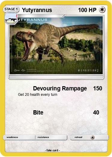 Pokemon Yutyrannus