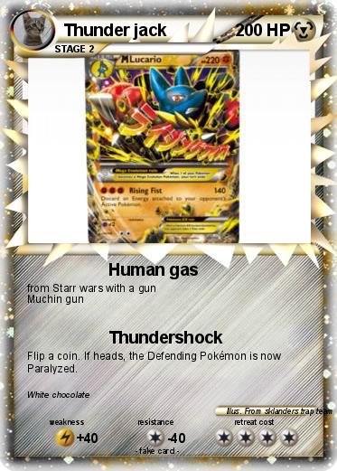 Pokemon Thunder jack