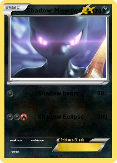 Pokemon Shadow Mewtwo