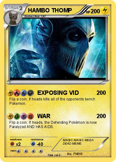 Pokemon HAMBO THOMP
