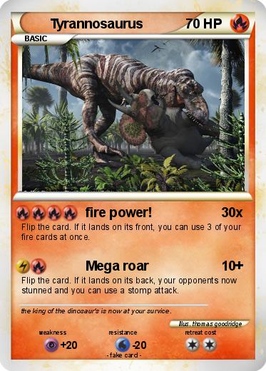 Pokemon Tyrannosaurus