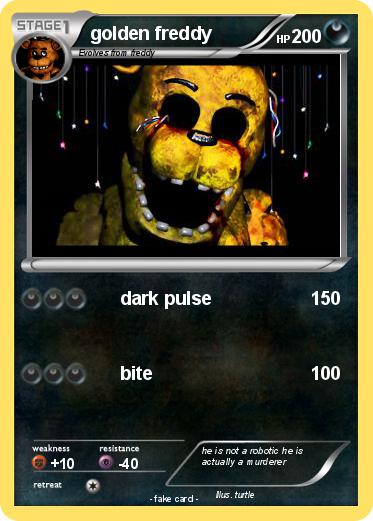 Pokemon golden freddy