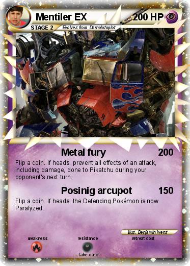 Pokemon Mentiler EX