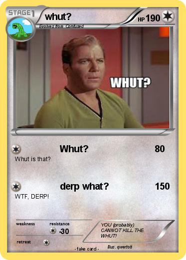 Pokemon whut?
