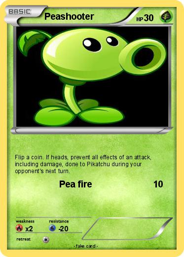 Pokemon Peashooter