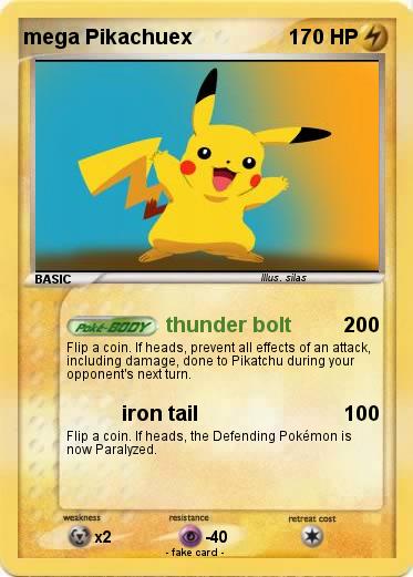 Pokemon mega Pikachuex