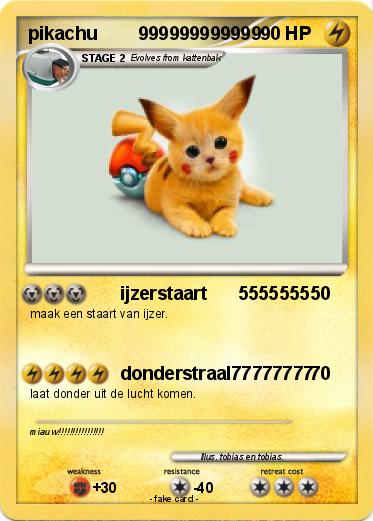 Pokemon pikachu        999999999999