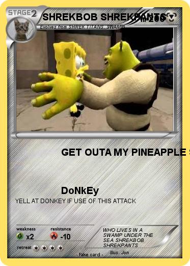 Pokemon SHREKBOB SHREKPANTS