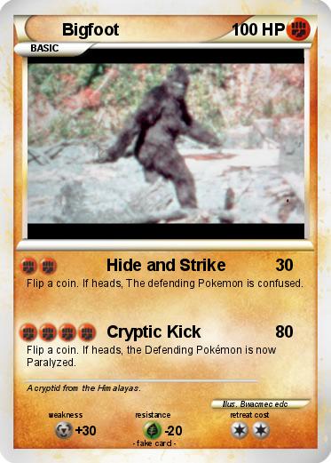 Pokemon Bigfoot
