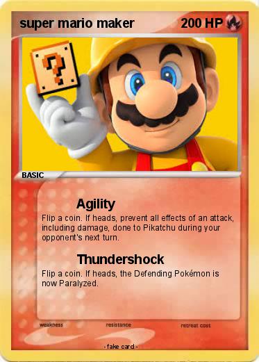 Pokemon super mario maker