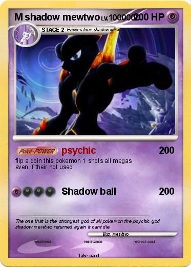 Pokemon M shadow mewtwo