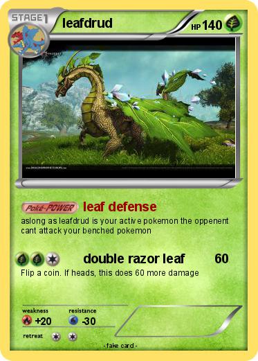 Pokemon leafdrud