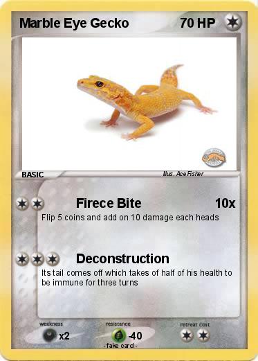 Pokemon Marble Eye Gecko