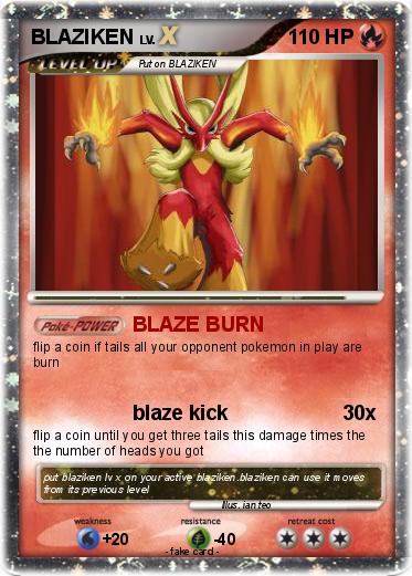 Pokemon BLAZIKEN