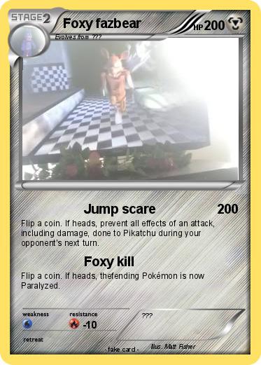 Pokemon Foxy fazbear