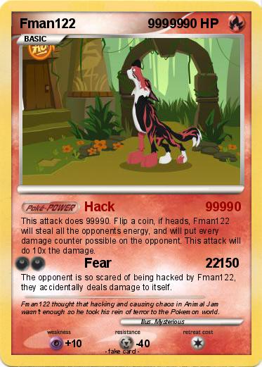 Pokemon Fman122                    99999
