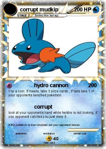 Pokemon corrupt mudkip