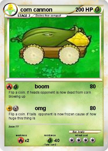 Pokemon corn cannon