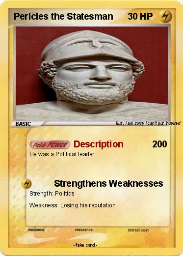 Pokemon Pericles the Statesman