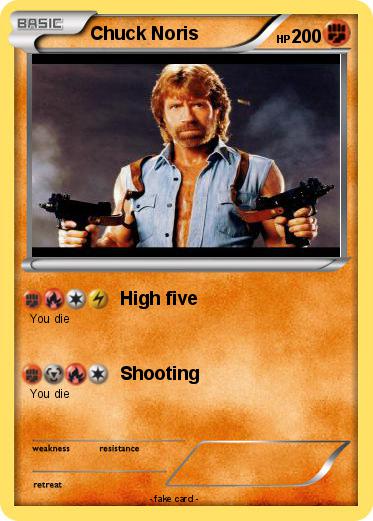 Pokemon Chuck Noris