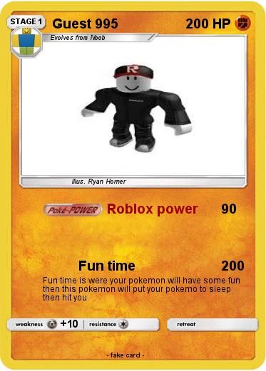Pokemon Guest 995 - ryan noob roblox