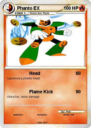 Pokemon Phanto EX