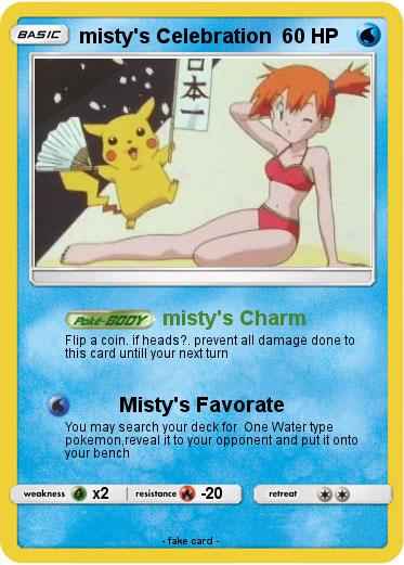 Pokemon misty's Celebration