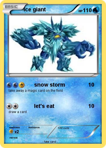 Pokemon ice giant