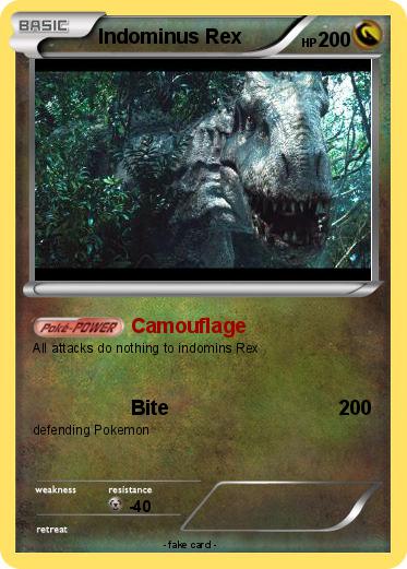 Pokemon Indominus Rex
