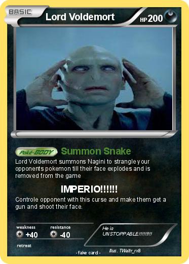Pokemon Lord Voldemort