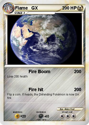 Pokemon Flame   GX