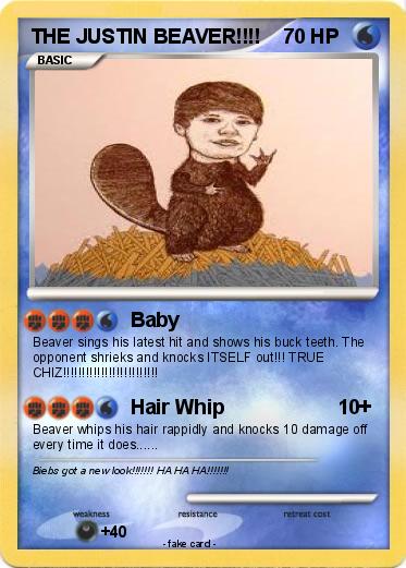 Pokemon THE JUSTIN BEAVER!!!!