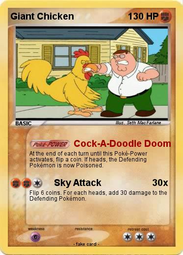 Pokemon Giant Chicken