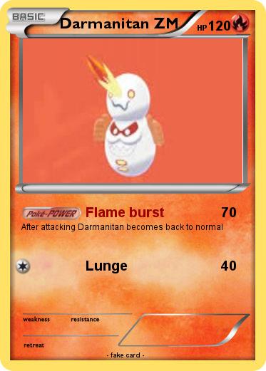 Pokemon Darmanitan ZM