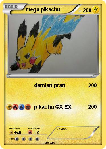 Pokemon mega pikachu