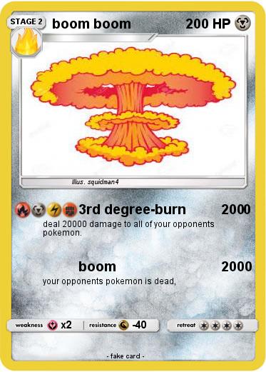 Pokemon boom boom