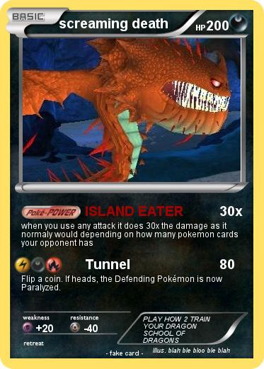 Pokemon screaming death