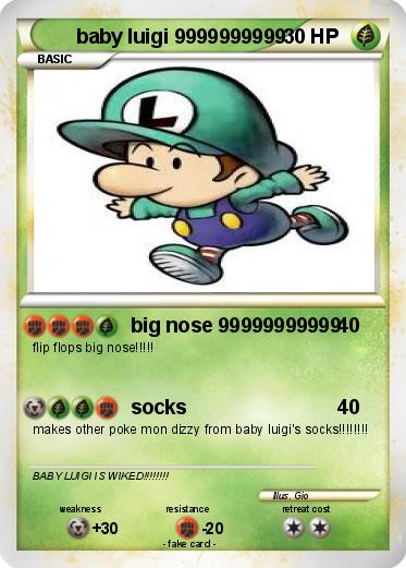 Pokemon baby luigi 9999999999