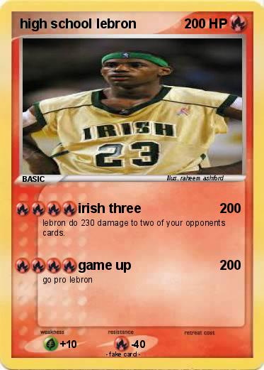 Pokemon high school lebron