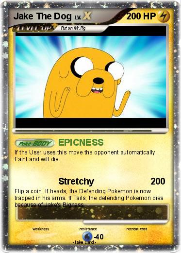 Pokemon Jake The Dog
