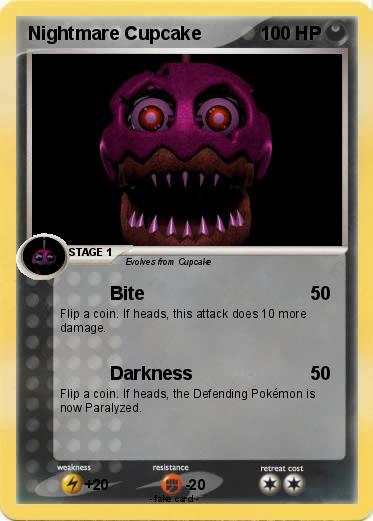 Pokemon Nightmare Cupcake