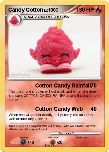 Pokemon Candy Cotton
