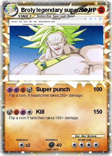 Pokemon Broly legendary super sayin