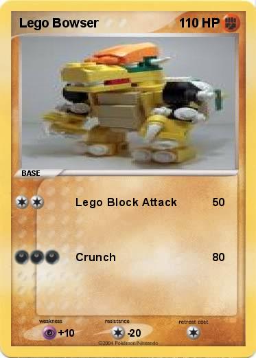 Pokemon Lego Bowser