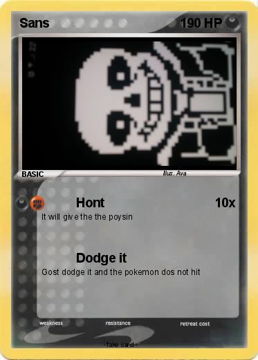 Pokemon Sans